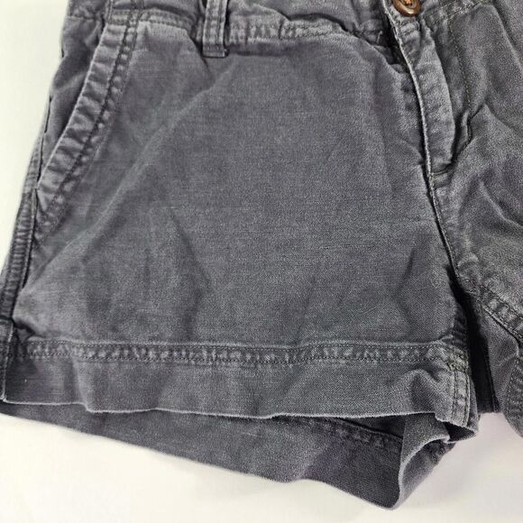 The North Face Women's Gray Standard Fit Short Size 4 Cotton Blend 3" Shorts - Picture 7 of 12